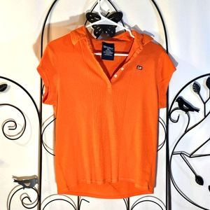 Polo Jeans XL Orange Polo Shirt